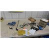 Image 1 : Vice, Magnifying Glass ,Dremel  Engraver, Gloves, CanOBD2 Auto Analyzer , Plus