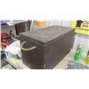 Image 2 : Wood Box with Hinged Lid , Chain , Screwdriver , WD40 , Nails, Plus