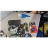 Image 7 : Wood Box with Hinged Lid , Chain , Screwdriver , WD40 , Nails, Plus