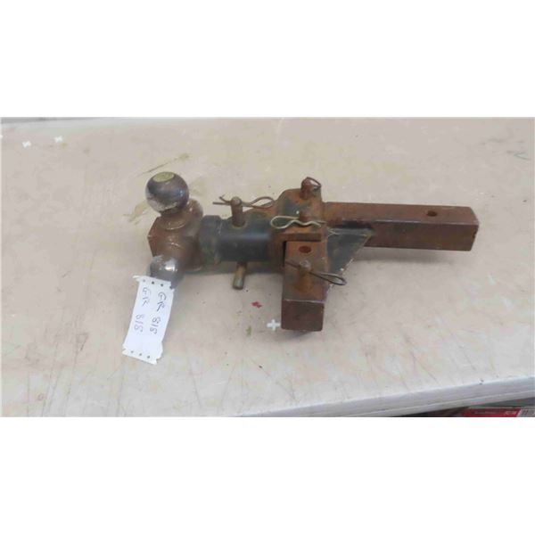 Reciever Hitch with Tri Ball