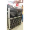 Image 1 : Maximum Top and Bottom Tool Cabinet with 8 Drawers on Each Cabinet (Total 16 Drawers)  and Key 57'' 
