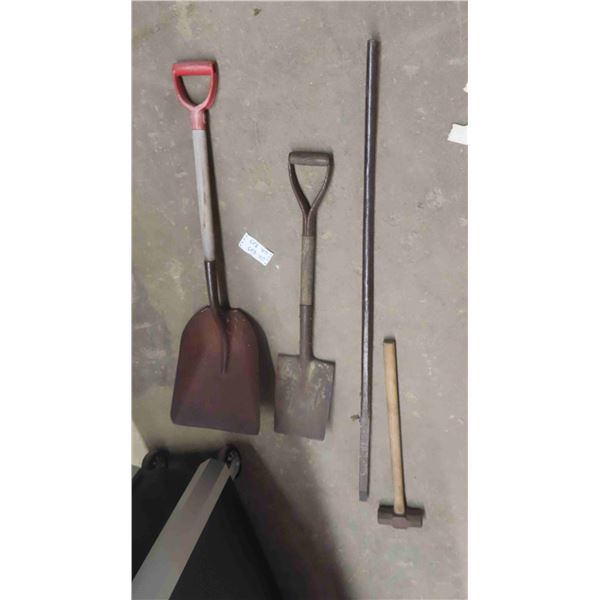 Shovels , Fencing Bar , Sledge Hammer