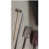Image 4 : Shovels , Fencing Bar , Sledge Hammer