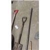 Image 5 : Shovels , Fencing Bar , Sledge Hammer