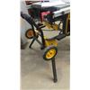 Image 4 : Dewalt 10'' 15 Amp Table Saw with Portable Dewalt Jobsite Stand - Was