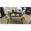 Image 6 : Dewalt 10'' 15 Amp Table Saw with Portable Dewalt Jobsite Stand - Was