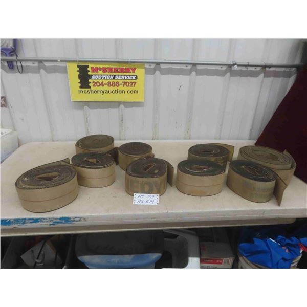 9 Tie Down Straps 