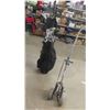 Image 1 : 17 Right Handed Golf Clubs, Bag & Cart