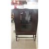 Image 1 : Oak China Cabinet 62'' x 40'' x 17''