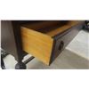 Image 7 : Oak China Cabinet 62'' x 40'' x 17''