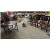 Image 1 : Oak Gate Leg Table , Leaf & 4 Chairs 