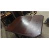 Image 2 : Oak Gate Leg Table , Leaf & 4 Chairs 