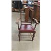 Image 1 : Oak Dining Room Arm Chairs 