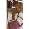 Image 3 : Oak Dining Room Arm Chairs 