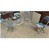 Image 1 : Folding Leg Card Table with 4 Chairs 