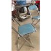 Image 5 : Folding Leg Card Table with 4 Chairs 