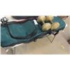 Image 5 : Golf Bag Cover? , Folding Lawn Chair , Fishing Rod and Reel, (2) 10lbs Dumbells 
