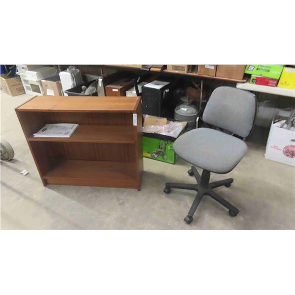 Office Chair , Open Shelf 30'' x 35'' x 11'' 