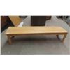 Image 1 : Coffee Table 17'' x 74'' x 17'' - Loose Top