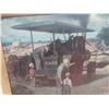 Image 3 : Framed Puzzle Picture of Case Steam Tractor 39'' x 30'' 
