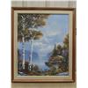 Image 2 : Oak Framed Oil Painting on Canvas 25'' x 29''