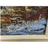 Image 3 : Oak Framed Oil Painting on Canvas 25'' x 29''