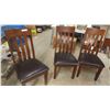Image 8 : Dining Room Table 30'' x 54'' x 30'' , 14'' Leaf & 6 Chairs 