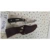Image 3 : 2 Hunting Knives Old Timer Schrade with Holster 9'' + 7'' 