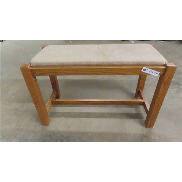 Oak Bench 18'' x 30'' x 14'' 