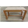 Image 1 : Oak Bench 18'' x 30'' x 14'' 