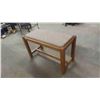 Image 4 : Oak Bench 18'' x 30'' x 14'' 