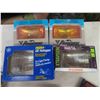 Image 2 : New headlight Sealed Beams, 2 Quartz - Halogen Fog Lights, Coil. Oil 