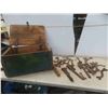 Image 1 : Vintage Wrenches, Pipe Wrenches, Wood Case