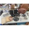 Image 1 : Hand Mixer, Cassarole Dish,Pots, Strainers,Basket & More 