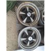 Image 3 : 4 Pontiac Rims - 15 x 7 & Set Of Runniing Boards