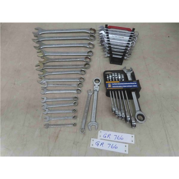 34 Meteric Wrenches: 6mm - 24mm Various Brands