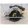 Image 2 : Dewalt Cordless 20V: 6 1/2" Circular Saw, 1/2" Drill Driver, 4 1/2" Grinder,