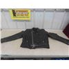 Image 5 : Leather Motorcycle Jacket Lined Size Large