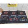 Image 7 : Harley Davidson Leather Ball Cap, Microfiber Bike Cloth, Golf Tees, 