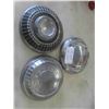 Image 1 : (3) Pontiac Dog Dish Hubcaps