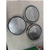 Image 1 : (3) 1970's Ford Dog Dish Hub Caps