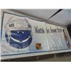 Image 2 : Labatt Blue/ NHL Banner 58" x 24", Jets & Coca Cola Car Flag