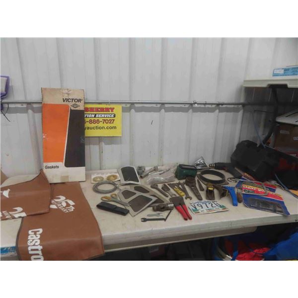 Chrome Sideview Mirror, Stone Guards, Gas Nozzels, Welding Glasses