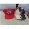 Image 7 : (8) Ball Caps: 1997 Red River Flood Sandbag, Chicago Bulls,