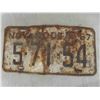 Image 3 : 3 Manitoba License Plates + Plate Holder