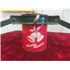 Image 10 : Tins, Vintage Old Country Orange Tin Trap, Level, Glass Bake Bowl 