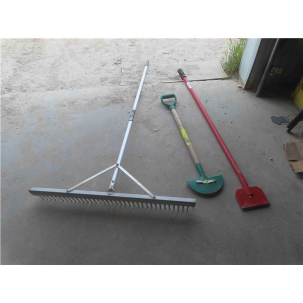 Edgar, Ice Chopper/Scrapper, 36" Razorback Rake