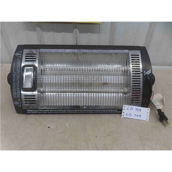 Comfort Zone Electric Ceiling Mounted Quartz  Heater