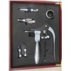 Image 4 : (2) Bar Sets: Inc. Ice tongs + Opener & Corkscrew , Pourer Cap & More in Cases.