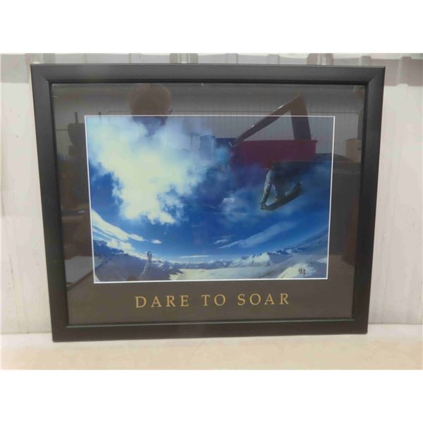 Moveable Picture " Dare To Soar" 22" x 18"